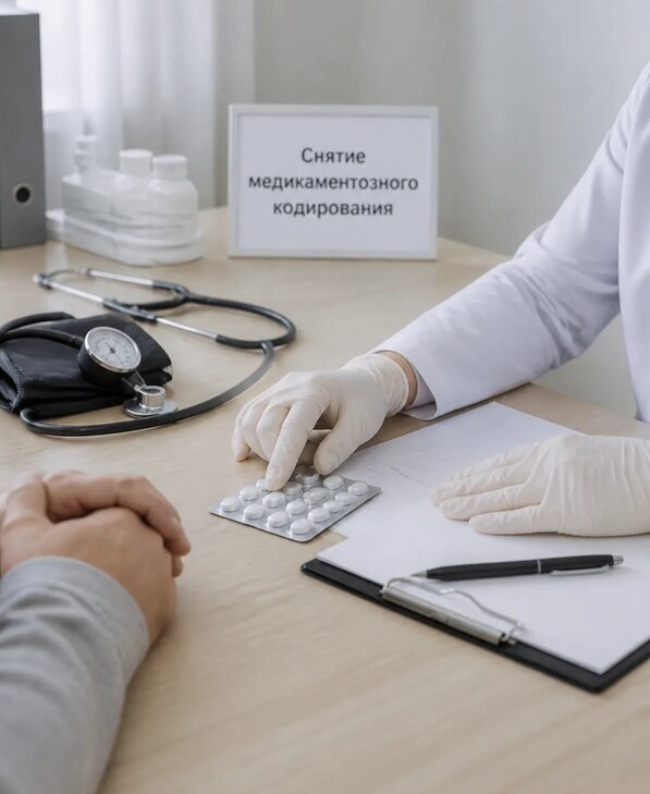 Снятие медикаментозного кодирования в Лангепасе от 5050 р. | Медзона