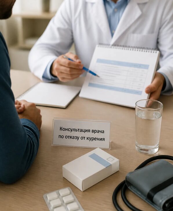 Консультация врача по отказу от курения для взрослых в Лангепасе